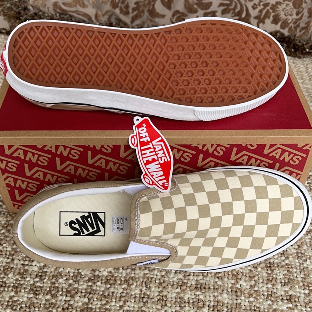 Vans Classic Slip-On Checkerboard Incens/Trwht Men - Picture 7 of 16